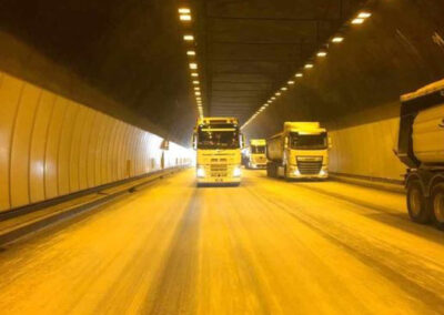 Ripristino asfaltatura autostrada a4